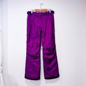 BAD BONES‎ Purple Snow Pants | Winter Ski Snowboard Insulated Outdoor | Small *